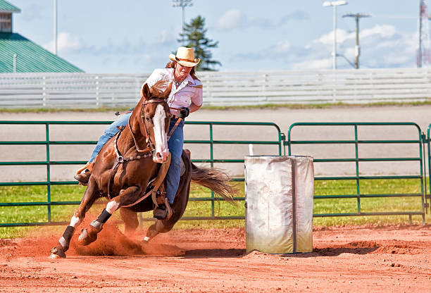 Barrel race photo